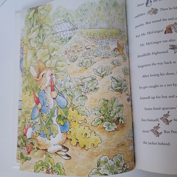 Play a Sound The Tale of Peter Rabbit and Benjamin Bunny Vintage Hardcover Book - Picture 12 of 17